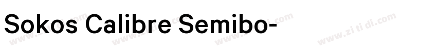Sokos Calibre Semibo字体转换